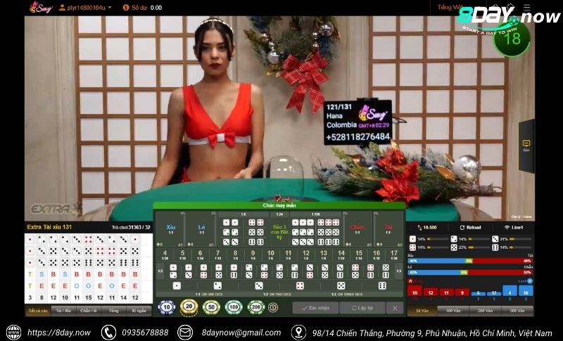 Giao dien sanh Live Casino 8Day - Hinh 7 - Casino SEXY 8Day