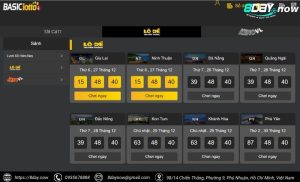 Giao dien sanh Xo So 8DAY - Hinh 5 - So De Truyen Thong